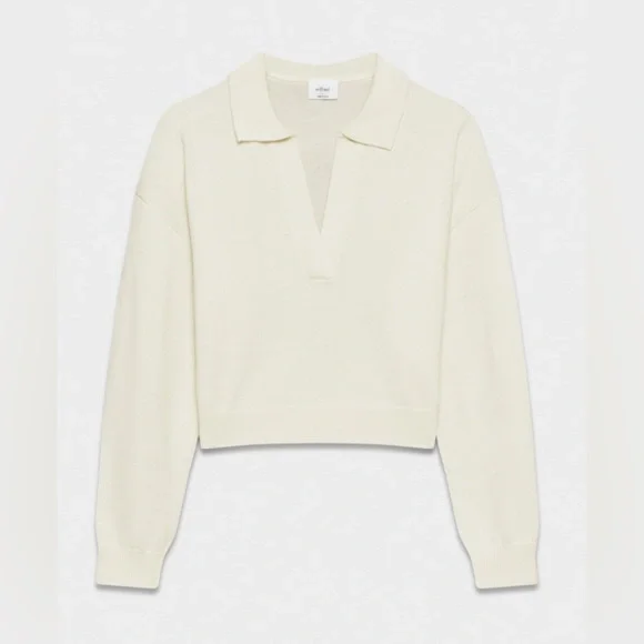 Aritzia Wilfred Clara Merino Wool Waist Sweater - Picture 1 of 10